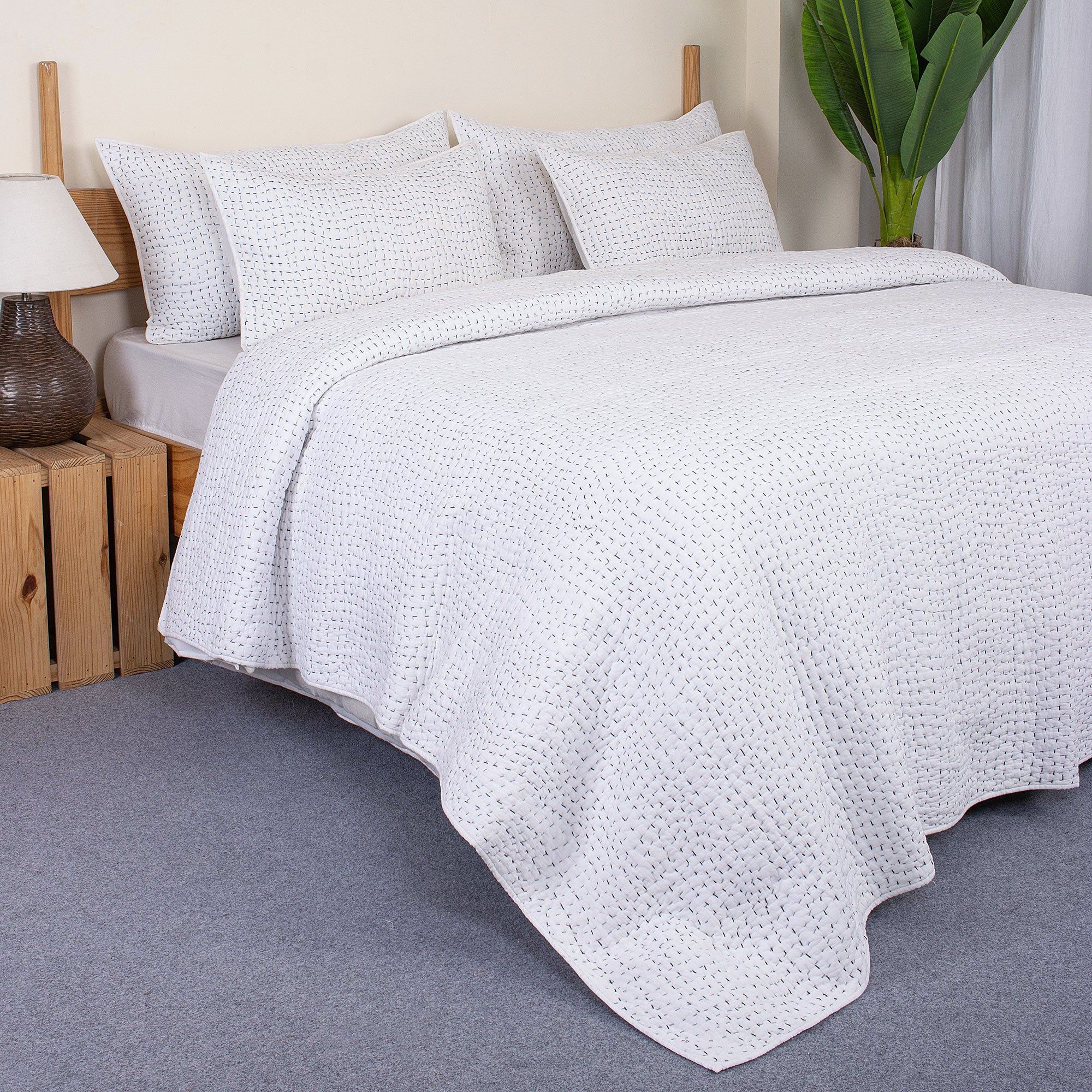Premium Handmade Soft Kantha Quilt